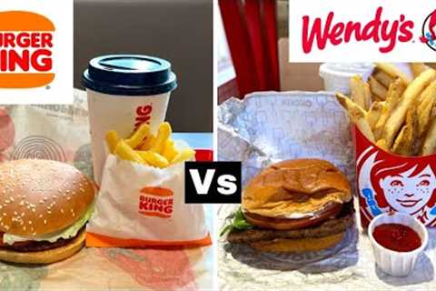 The ULTIMATE Burger! - Burger King Vs Wendy''s - Who Wins?