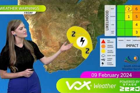 09 February 2024 | Vox Weather Forecast powered by Stage Zero