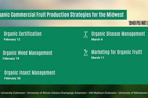 Organic Commercial Fruit Production Strategies for the Midwest Webinar - new…