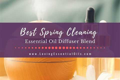 Spring Cleaning Essential Oils Diffuser Blend with Lemon Oil