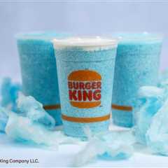 Burger King Introduces New Frozen Cotton Candy Drink for Spring