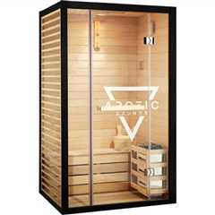 Arctic Two Person Rustic Lux Traditional Sauna - Arctic Ice Bath