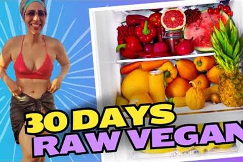 She Ate ONLY RAW FOOD For 30 Days And Here Is What HAPPENED!