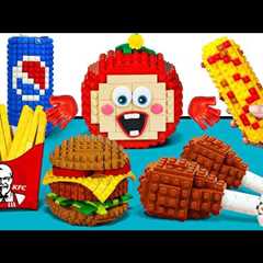 🔴 [LIVE] Best Of LEGO Mukbang Fast Food Adventure – ASMR Eating Sound || Lego MUKBANG