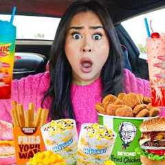 Trying NEW SUMMER Menu ITEMS From FAST FOOD Restaurants!
