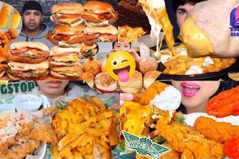 *ASMR* BEST MUKBANG COMPILATION*FAST FOOD*SATISFYING MUKBANG|| ASMR EATING*ASMR MUKBANG*❤️😋