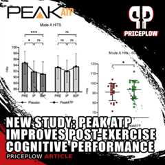 Nootropic Study: PEAK ATP Improves Cognitive Performance After Intense Exercise