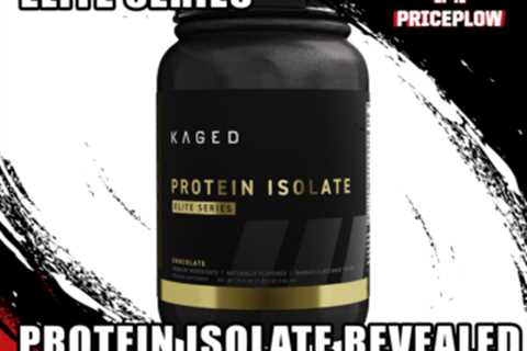 Kaged Protein Isolate Elite: Protein Powder with ioWhey and MAX Catalyst