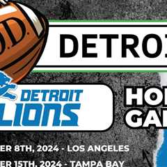 H.O.D. will be tailgating downtown Detroit every Lions Home Game! 2034 Woodward…