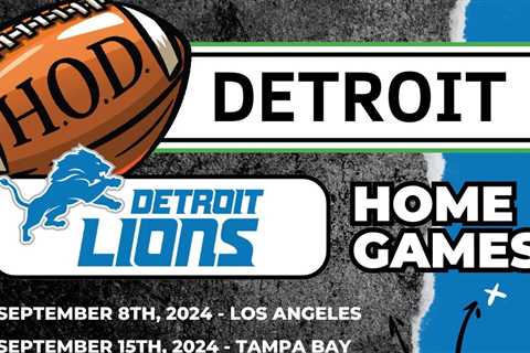 H.O.D. will be tailgating downtown Detroit every Lions Home Game! 2034 Woodward…