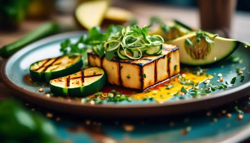 Low Carb Tofu Zucchini Recipe