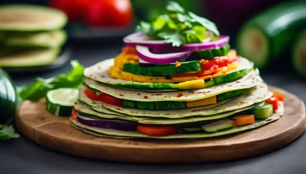 Low Carb Zucchini Tortillas Recipe