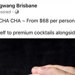 I’m getting targeted ads as I need lunch ideas in BrisVegas CBD  This isn’t…