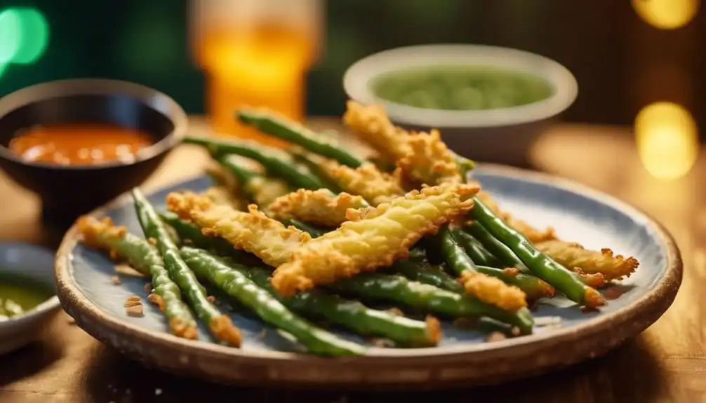 Low Carb Tempura Green Beans Recipe