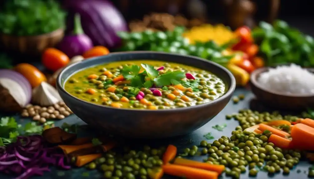 Low Carb Green Lentil Dal Recipe