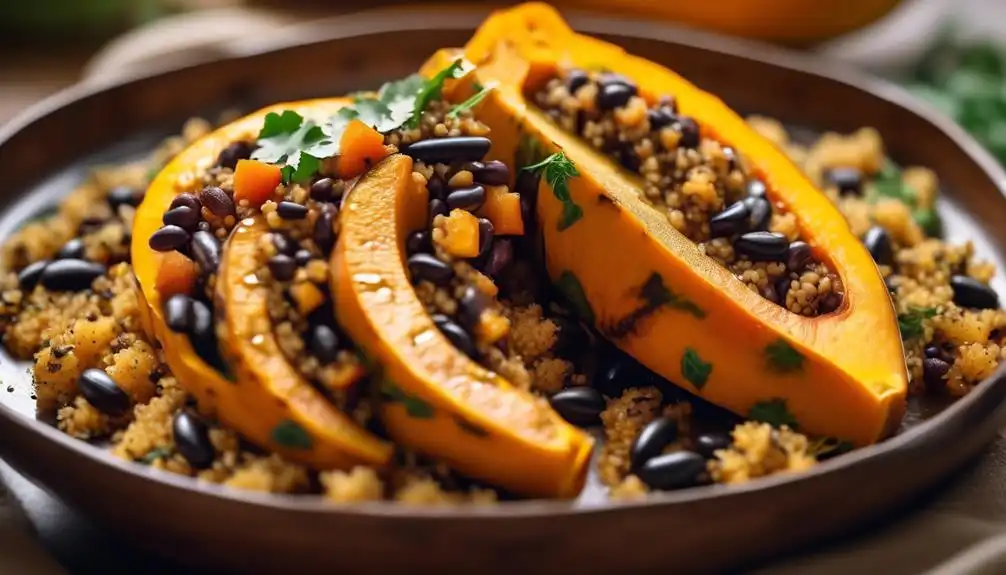 Low Carb Stuffed Kabocha Squash Recipe