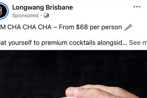 I’m getting targeted ads as I need lunch ideas in BrisVegas CBD  This isn’t…