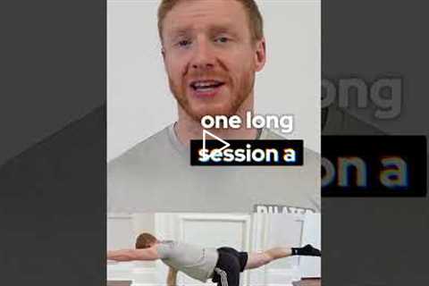 How Much Pilates For #backpainrelief⁉️ How Often To Do PIlates To Beat Back Pain