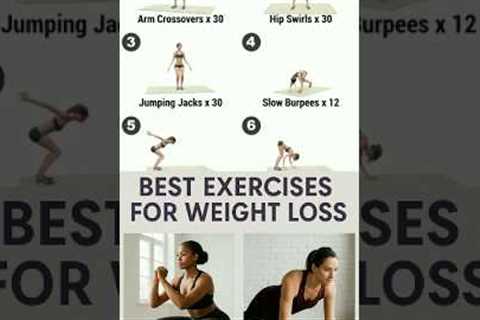 🔥 Best Exercises to Lose Weight Fast | Burn Fat & Get Fit at Home
