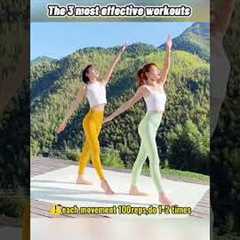 3 effective workouts to lose weight at home#shorts #weightloss #exercise