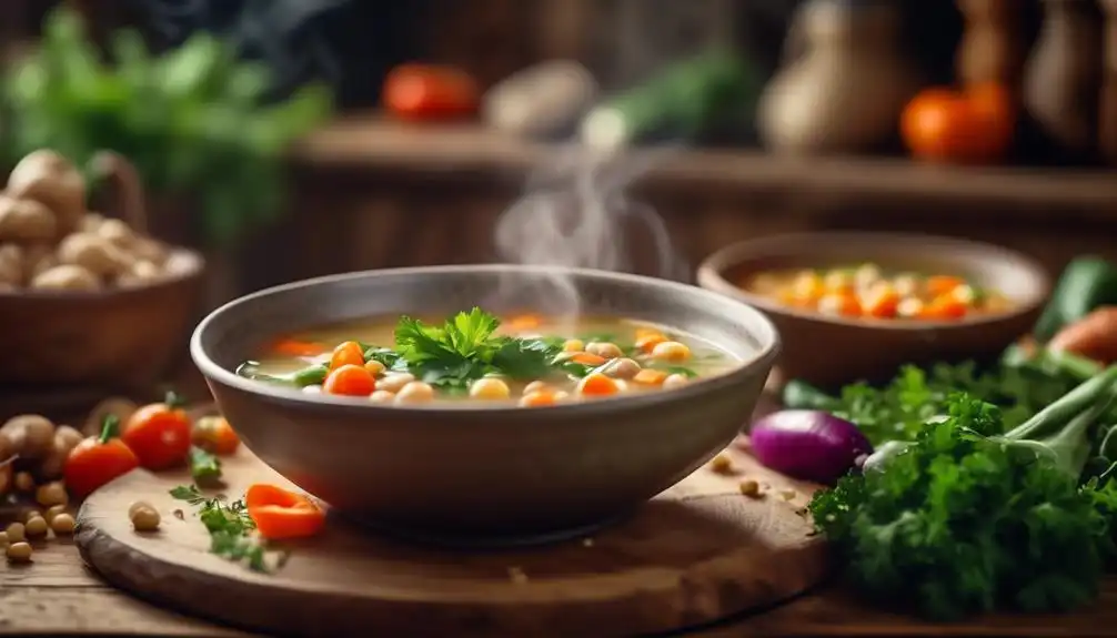 Low Carb Garbonzo Bean Soup Recipe