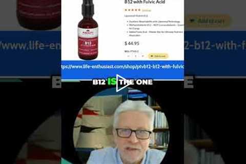 B12 & Fulvic Acid: Boost Energy & Brain Function? Let's Find Out! #shorts